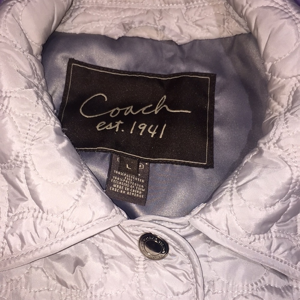 New Without Tags COACH QUILTED JACKET‼️